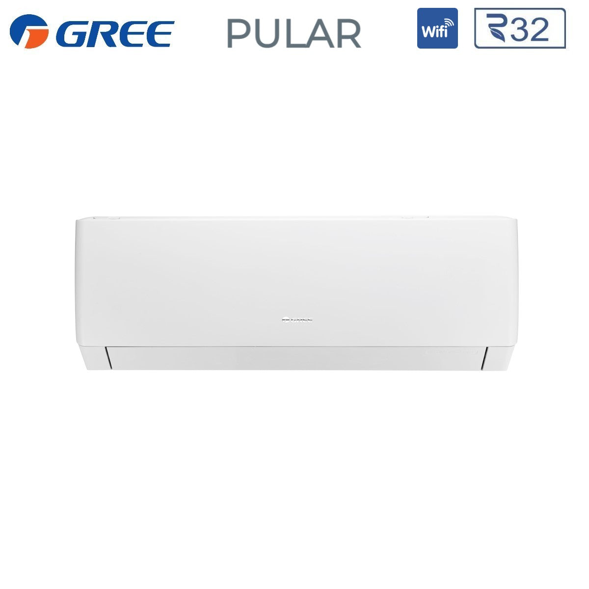 climatizzatore condizionatore gree dual split inverter serie pular 7_9 con gwhd 14 nk6oo r 32 wi fi integrato 7000_9000