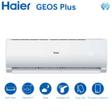 climatizzatore condizionatore haier dual split inverter serie geos 9_12 con 2u50meffra r 32 9000_12000