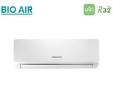 climatizzatore condizionatore hisense dual split inverter serie bio air 9_9 con 2amw52u4rxc r 32 wi fi integrato 9000_9000