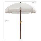 easycomfort easycomfort ombrellone da spiaggia salvaspazio con protezione uv40 e borsa di trasporto grigio chiaro