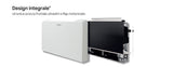 ventilconvettore fan coil olimpia spendid mod. bi2 sl air 400 inverter con comando tr incluso cod. 01852
