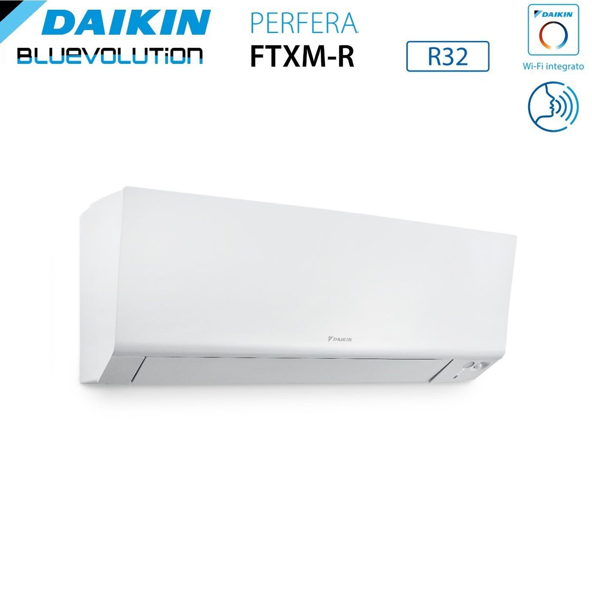 climatizzatore condizionatore daikin bluevolution dual split inverter serie ftxm r perfera wall 5+9 con 2mxm40a r 32 wi fi integrato 5000+9000 garanzia italiana