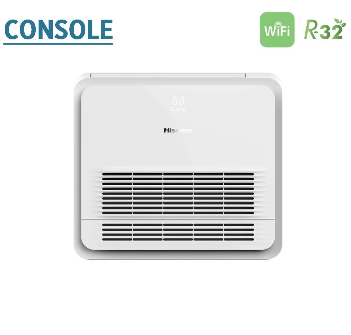 climatizzatore condizionatore hisense dual split console 9_9 con 2amw42u4rgc r 32 wi fi optional telecomando di serie incluso 9000_9000