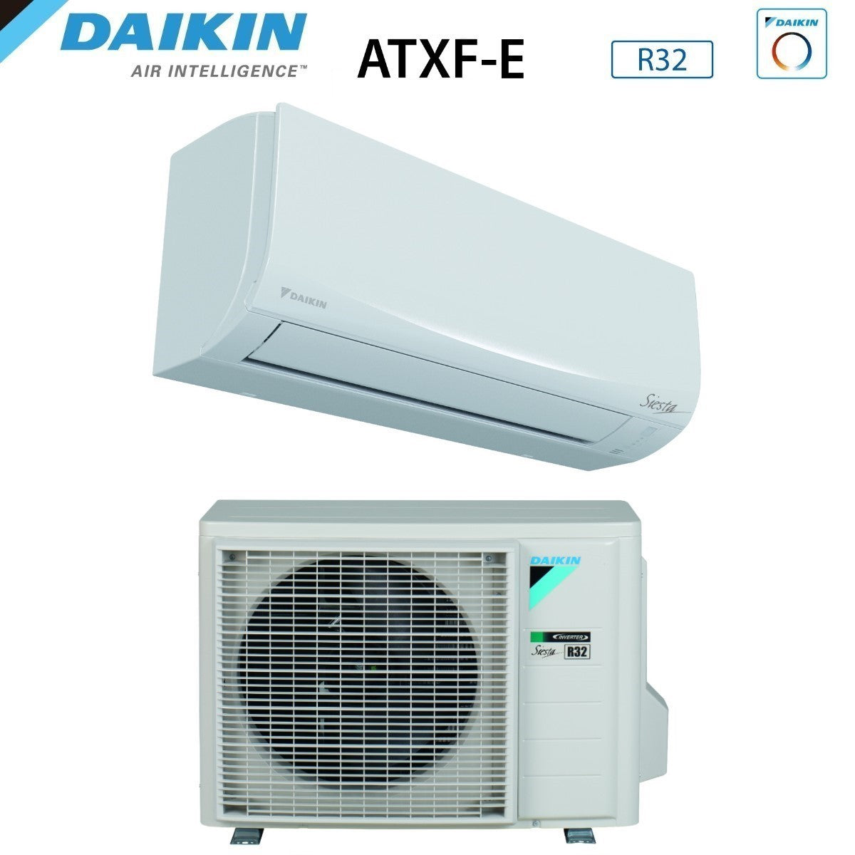 daikin condizionatore daikin siesta atxf e 12000 btu atxf35e r 32 wi fi optional