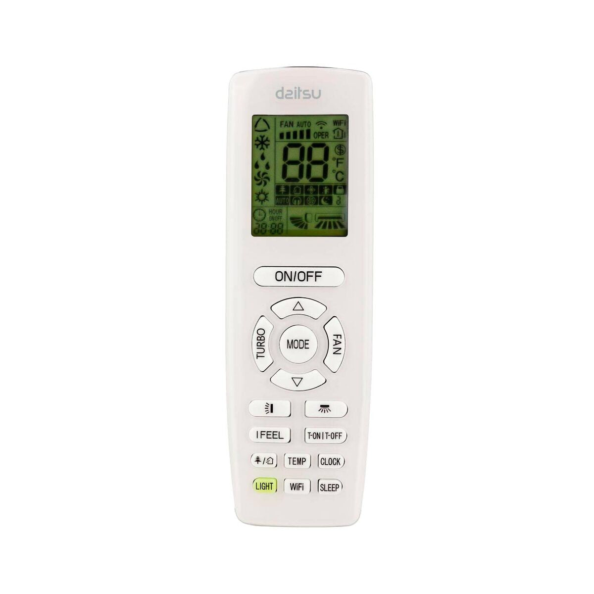 daitsu condizionatore a cassetta daitsu 18000 btu aud18kdbs r 32 wi fi optional con telecomando e griglia