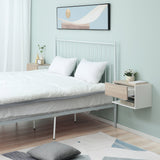 immagine-4-easycomfort-easycomfort-set-2-comodini-sospesi-a-parete-con-cassetto-e-mensola-bianco-e-rovere-ean-8054111845663