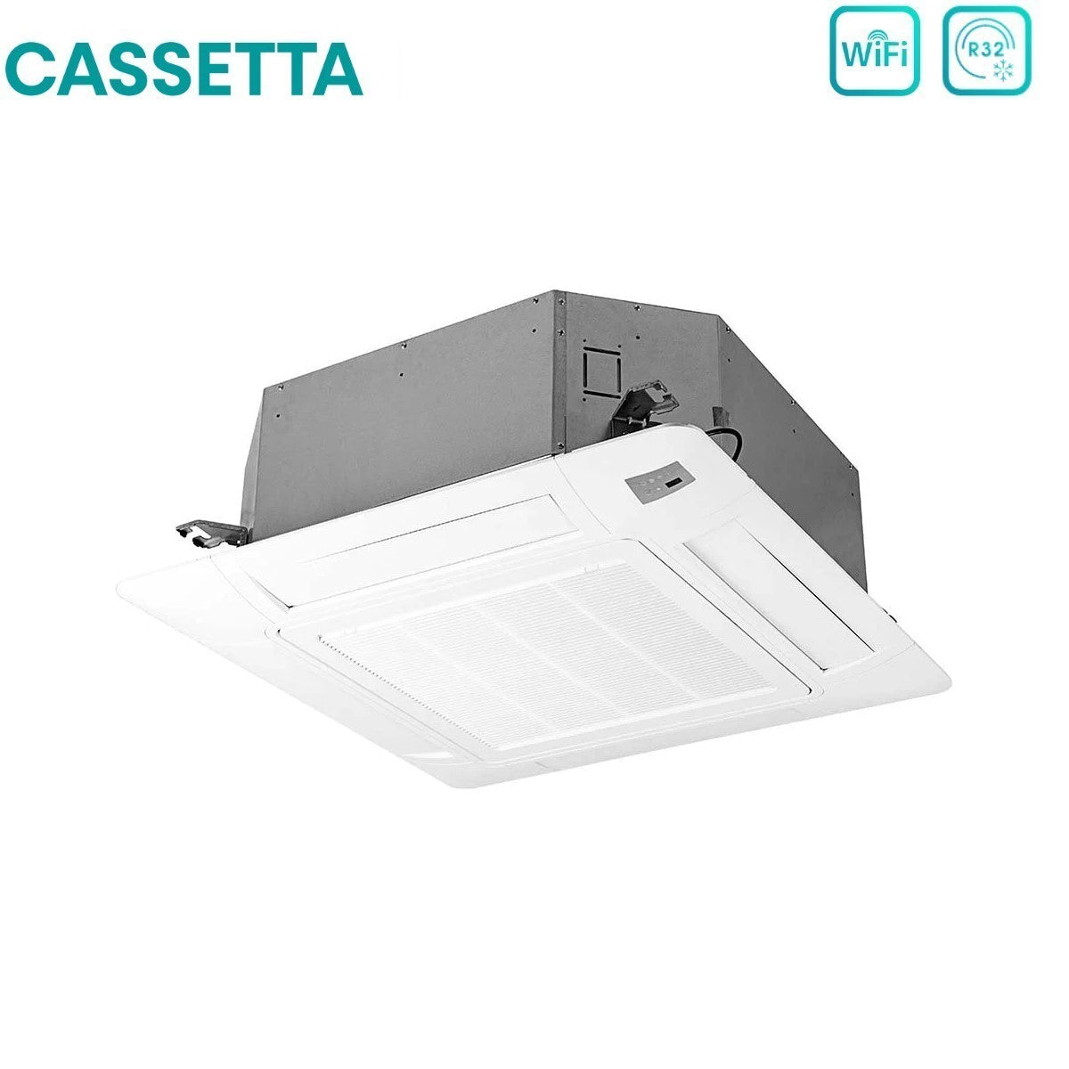 unita interna a cassetta hisense 18000 btu act52ur4rcc8 r 32 wi fi optional con telecomando e pannello incluso