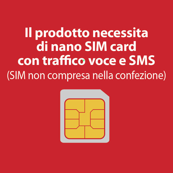 cellulare gsm dual sim beghelli salvalavita phone slv10 codice 1130