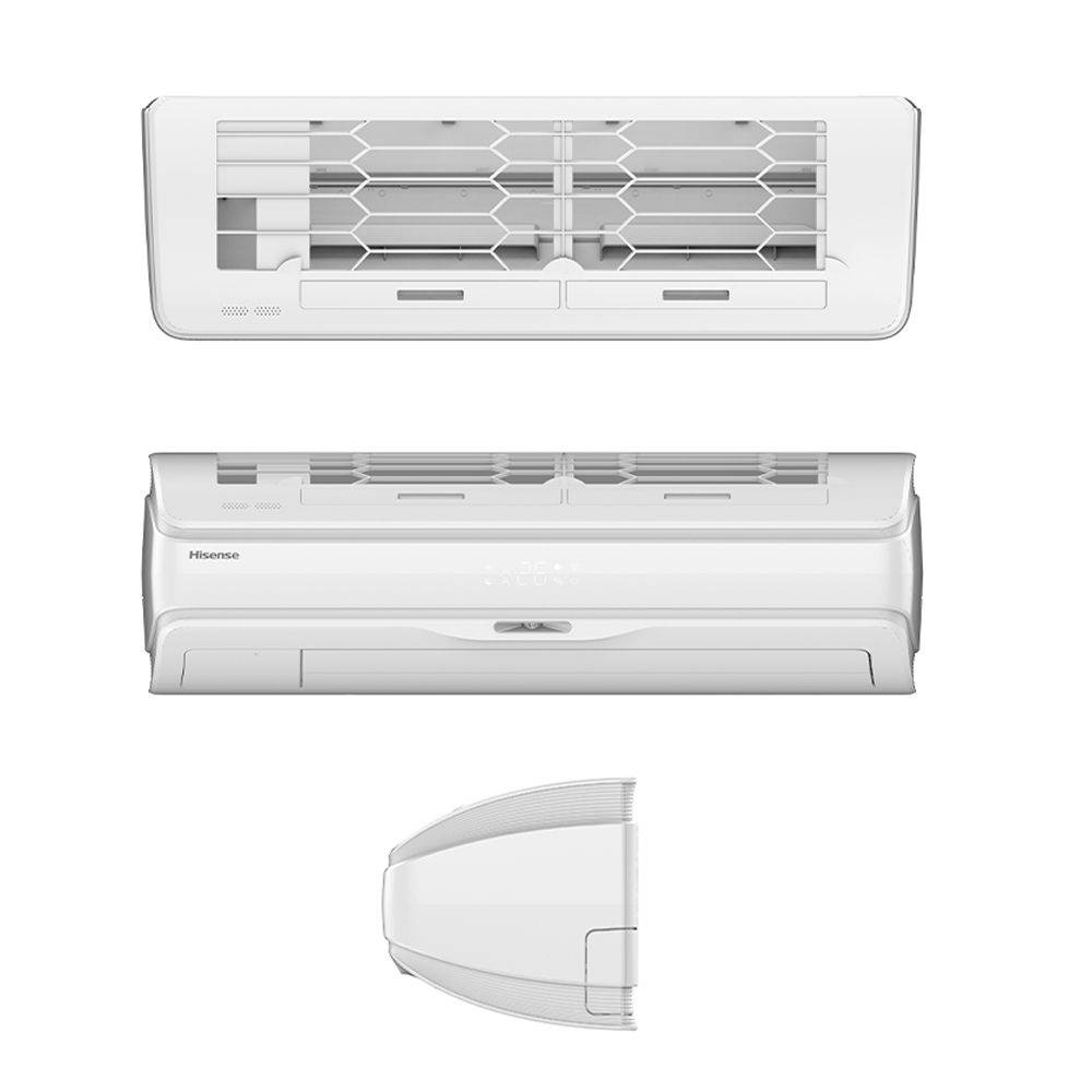 climatizzatore condizionatore hisense dual split inverter serie silentium pro 9_12 con 2amw52u4rxc r 32 wi fi integrato 9000_12000
