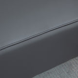 easycomfort easycomfort divano 2 posti convertibile in divano letto singolo con braccioli regolabili 164x71x75cm
