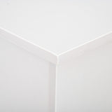 easycomfort easycomfort panca contenitore multiuso in legno truciolare con coperchio apribile per camera e ingresso 100x40x40cm bianco