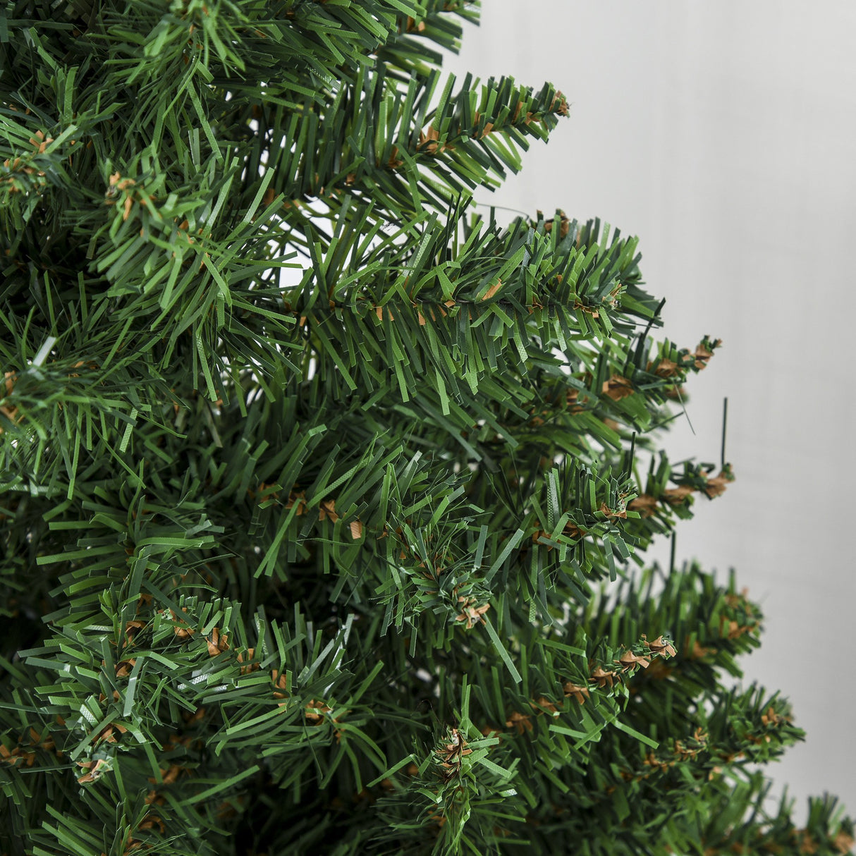 easycomfort easycomfort albero di natale mini 60cm con 70 rami folti e aghi realistici in pvc base in cemento e iuta