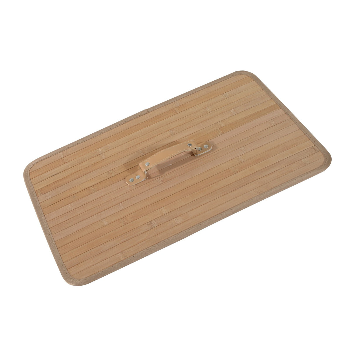 easycomfort easycomfort cesta portabiancheria in bambu con coperchio e fodera rimovibile 52 x 32 x 63cm