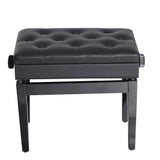 easycomfort easycomfort sgabello per pianoforte con vano contenitore e altezza regolabile nero ean 8055776913476