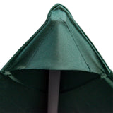 easycomfort easycomfort tetto di ricambio per gazebo da giardino 3x3m in poliestere verde