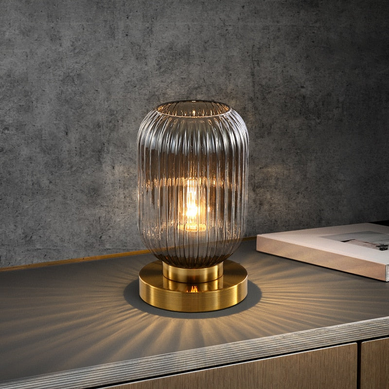 Vintage Glass Lamp