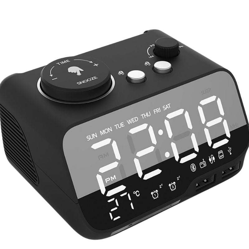 Muse Vintage Alarm Clock Radio