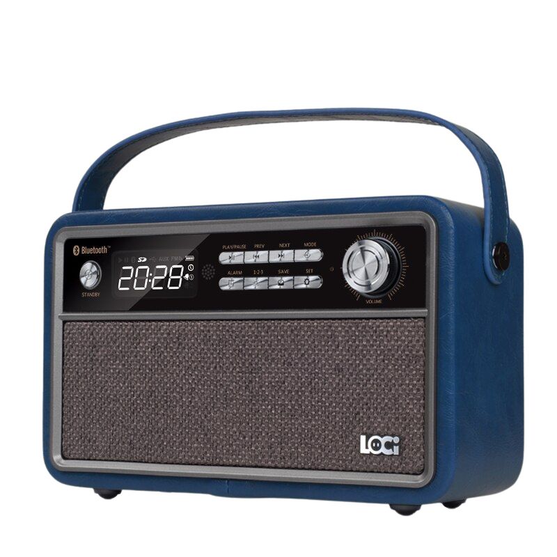 Retro Vintage Alarm Clock Radio