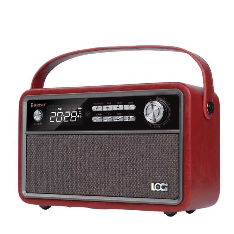 Retro Vintage Alarm Clock Radio