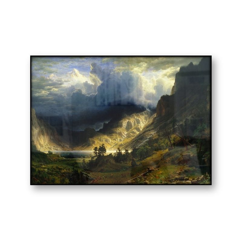 Vintage Mountain Painting