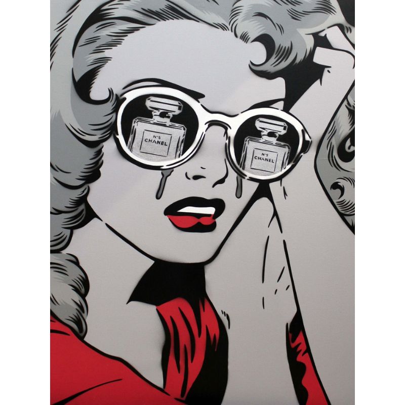 Vintage Pop Art Painting