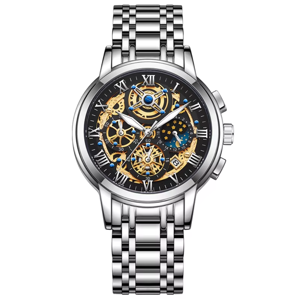 Montre à Chronographe Vintage Pour Homme