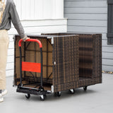 immagine-2-easycomfort-easycomfort-carrello-pieghevole-da-trasporto-in-acciaio-e-pp-con-ruote-max-150kg-70x52-5x90cm-nero-e-rosso