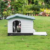 immagine-2-easycomfort-easycomfort-casetta-cuccia-per-cani-da-esterno-in-plastica-con-cancello-reversibile-e-finestra-91x69x66cm-bianco-verde