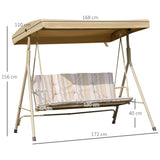 immagine-3-easycomfort-easycomfort-dondolo-da-giardino-3-posti-in-acciaio-con-tetto-regolabile-cuscini-e-braccioli-172x110x156cm