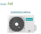 immagine-4-hisense-climatizzatore-condizionatore-hisense-dual-split-inverter-canalizzato-canalizzabile-912-con-2amw50u4rxa-r-32-wi-fi-optional-900012000-con-telecomando-di-serie-e-cablato-incluso-novita