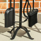 immagine-8-easycomfort-easycomfort-set-attrezzi-per-camino-5-pezzi-base-con-attizzatoio-pinza-paletta-e-scopa-in-metallo-nero